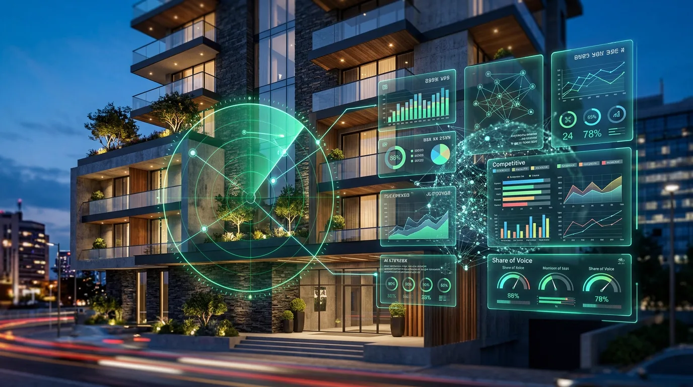Cover image for blog post: Top Hotel AI Visibility Tools: 2026 Comparison (HotelRank vs Semrush vs Ahrefs vs Signalia)